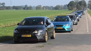 Hot Hatches & Sports Cars Accelerating | Seat Cupra R, Golf 7R, Passat R36, A45 AMG, Opel OPC