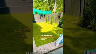 front yard garden in house desing by GIC landscape #architecturelovers #housedecordesigns #tranding