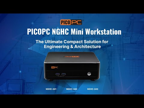 PICOPC NGHC Mini Workstation | Ultimate Compact Solution for Engineering & Architecture