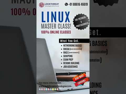 Are you ready to level up your tech skills? Don't miss out on this opportunity to be a Linux wizard
