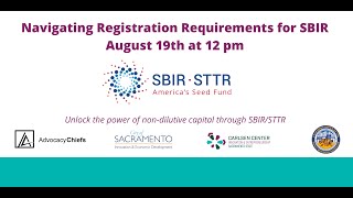 Navigating the Complex Registration Requirements for the SBIR Program