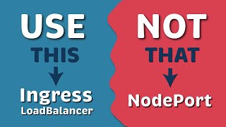 Kubernetes NodePort vs LoadBalancer vs Ingress?