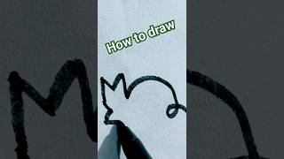 How to draw by M. #aforapple #trending #alphabet #bforball #reels #shortvideo #abcd #funny #art