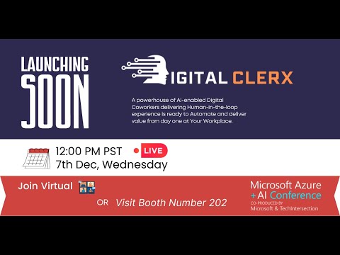 Digital Worker Launch event - From DEVINTERSECTION Microsoft Azure +  AI conference, Vegas