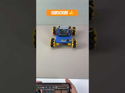 Arduino Mecanum Wheel robot #arduinoproject