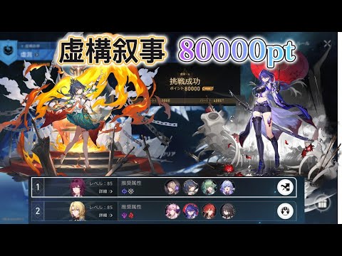 【崩壊スターレイル】無餅雲璃＆虚無無し黄泉で虚構叙事攻略！　ver2.4