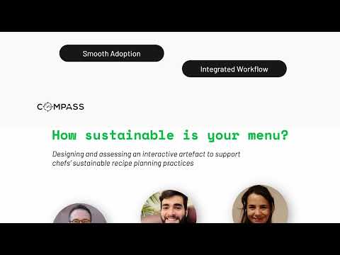 COMPASS 2023 - How sustainable is your menu?