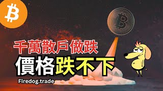 技術陷阱令散戶暴力看空 有人秘密托價比特幣｜行情分析