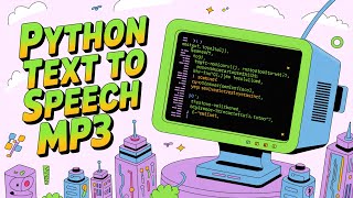 Python 3 Microsoft Edge TTS Engine to Export Text to Speech as an MP3 Audio File