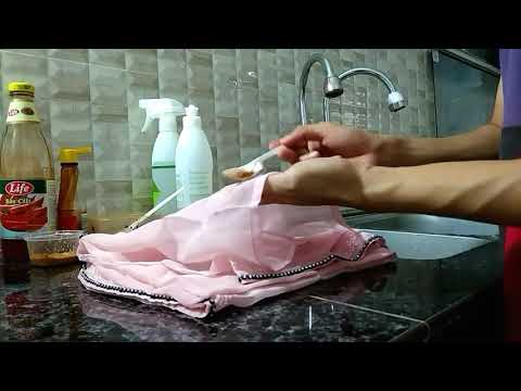 Sabun HDW utk tanggalkan kotoran & bau pada tudung