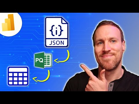 🔽 Convert a string JSON file in just a FEW CLICKS 🖱️ using Power Query | Power BI