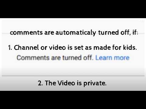 How to turn on comments on Youtube? [Enable Comments on Youtube]