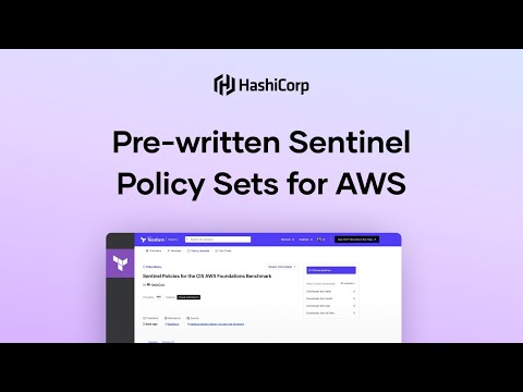 Pre-written Sentinel Policy Sets for AWS