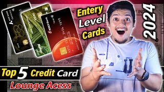 Top 5 Credit Card Airport Lounge Access For Beginners 2024 💳 - 4 Per Quarter 🤑