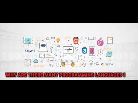 Why are there many programming languages ​​1 _ لماذا تتعدد لغات البرمجة 1