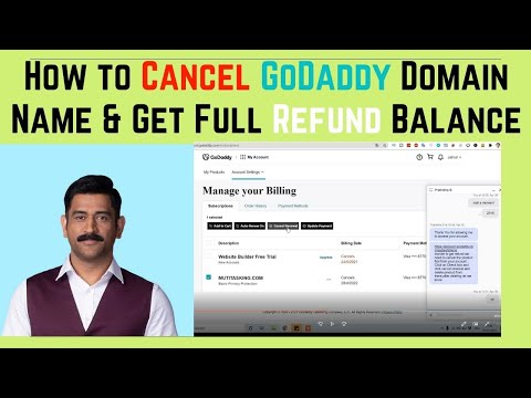 How to Cancel GoDaddy Domain Name and Get Full Refund Urdu/Hindi