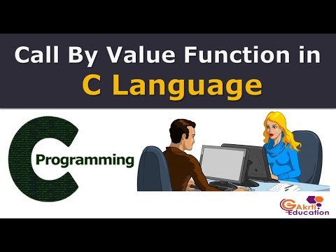 Call By Value Function in C Language