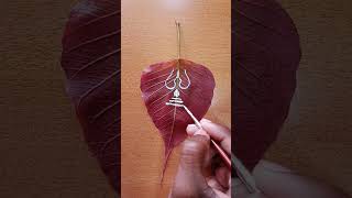 how to draw trishul step by step #mahadev  #viral #shorts