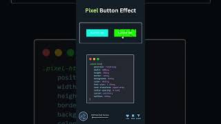 (Save it ) Pixel Button Effect