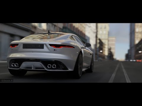 Jaguar F-Type | Blender Car animation| Cycles