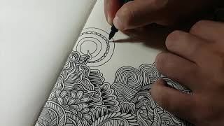 MEDITATIVE DOODLE ART (PART 1)