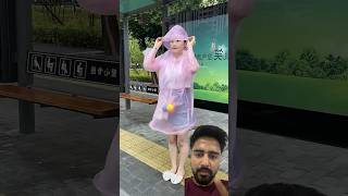 Portable raincoat #goodthing #boongitems #funny #smartitems #satisfying #couple #speedup #shorts