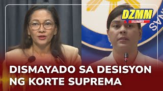 SC ruling on VP Duterte impeachment draws mixed Senate reactions | (26 July 2025)
