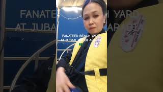 FANATEER BEACH YARD at JUBAIL SAUDI ARABIA | BOAT RIDING