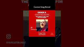 Customer Reactions - Pop Punk Song For Anniversary #customsongs #anniversarygift #giftideas #shorts