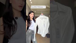 Fitted shirts for this summer #officewear #formalwear #collegeoutfits #shirts #affordablefashion