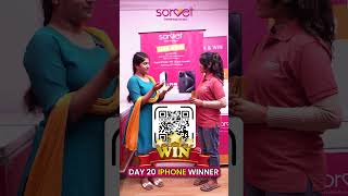Day 20 Iphone Winner #scanandwin #iphonegiveaway2025 #sorveticecream