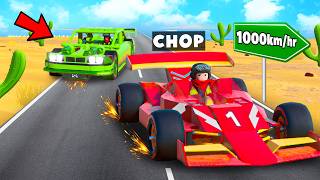 TRAILMAKERS CHOP OVERTAKES FROSTY IN FASTEST CAR AND PLANE