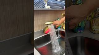 Realistic LED taps for modular basin #homedecor #shortvideo #shortfeed #interiordesign #ytshorts