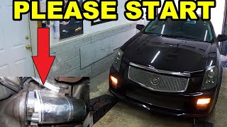 Is GM engineering a joke? | Cadillac CTS-V Starter Replacement