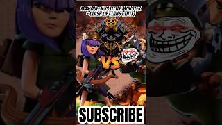Queen vs Inferno Dragon | Epic TH17 Clash! 🔥🔥 #ClashOfClans #shorts