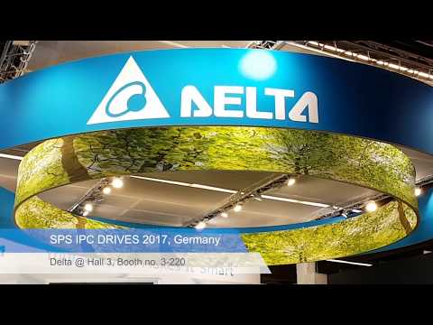 Delta Electronics at SPS IPC Drives 2017, Germany