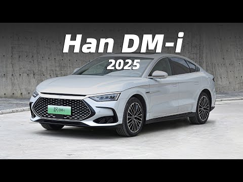 2025款比亞迪漢DM-i，DM5.0混動系統，新增激光雷達 | 2025 byd han dmi