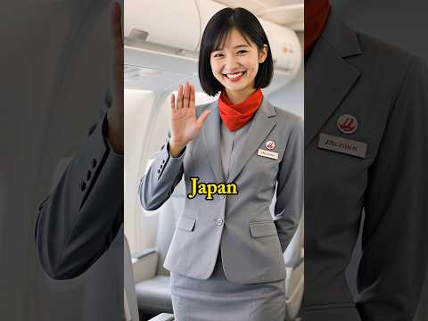 ✈️ 🙎‍♀️ Meet the World’s Most Beautiful Cabin Crew from 4 Top Airlines!  #beautiful #airlines #fyp
