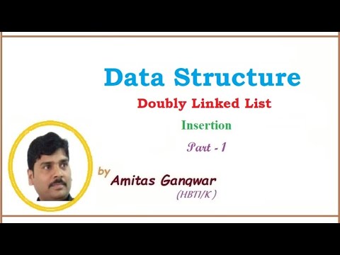 Data Structure (Doubly Linked List ) Insertion Part-1
