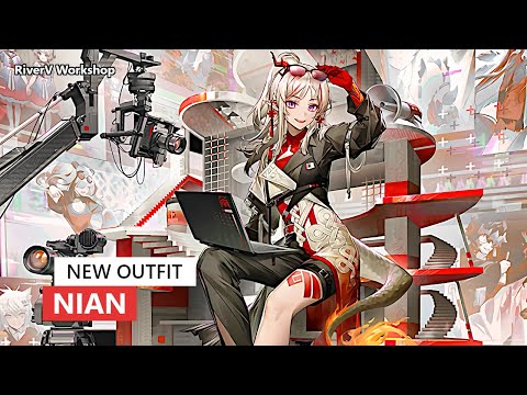 Nian New Skin | Arknights/明日方舟 ニェンの新コーデ