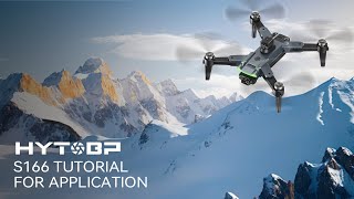 Drone Tutorial - HYTOBP S166 for application