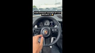 Listen to the amazing exhaust of our Porsche Macan S!