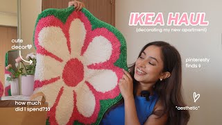 IKEA Haul (shopping for my new apartment) 🏡🛒🛋️🪴