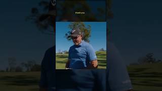 Phil Mickelson is left speechless after the gift he got from Grant Horvat. #golfshorts #golf