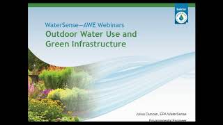 Outdoor Water Use and Green Infrastructure