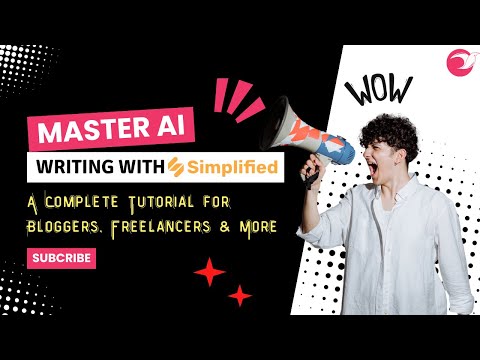 Master AI Writing with simplified | A Complete Tutorial for Bloggers, Freelancers & More | #video