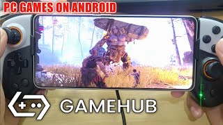 GAMEHUB V3.0.3 PC EMULATOR - GOD OF WAR IV ANDROID GAMEPLAY