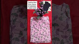 Feeding maxi comfortable wear #mateempainter #trendingshorts #momtobe