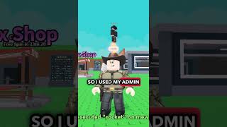 Admin vs Scammer | Roblox Steal A Brainrot #roblox #stealabrainrot #robloxedit #robloxgames