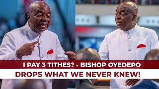 Why Bishop Oyedepo Pays 3 Tithes😱 – This Will Shock You🔥